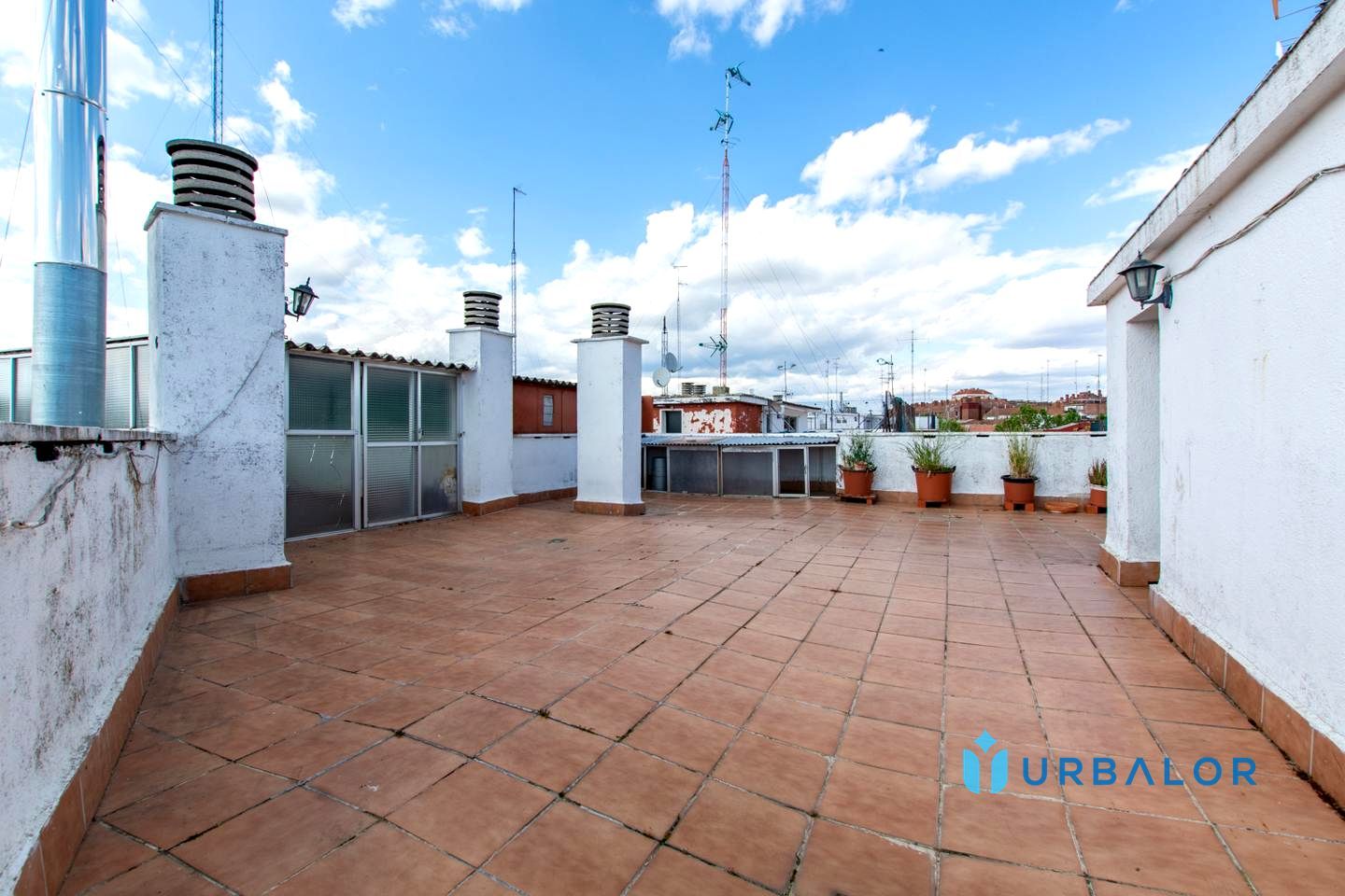 Terrasse von Dachboden zum verkauf in Alcorcón mit Klimaanlage, Heizung und Terrasse
