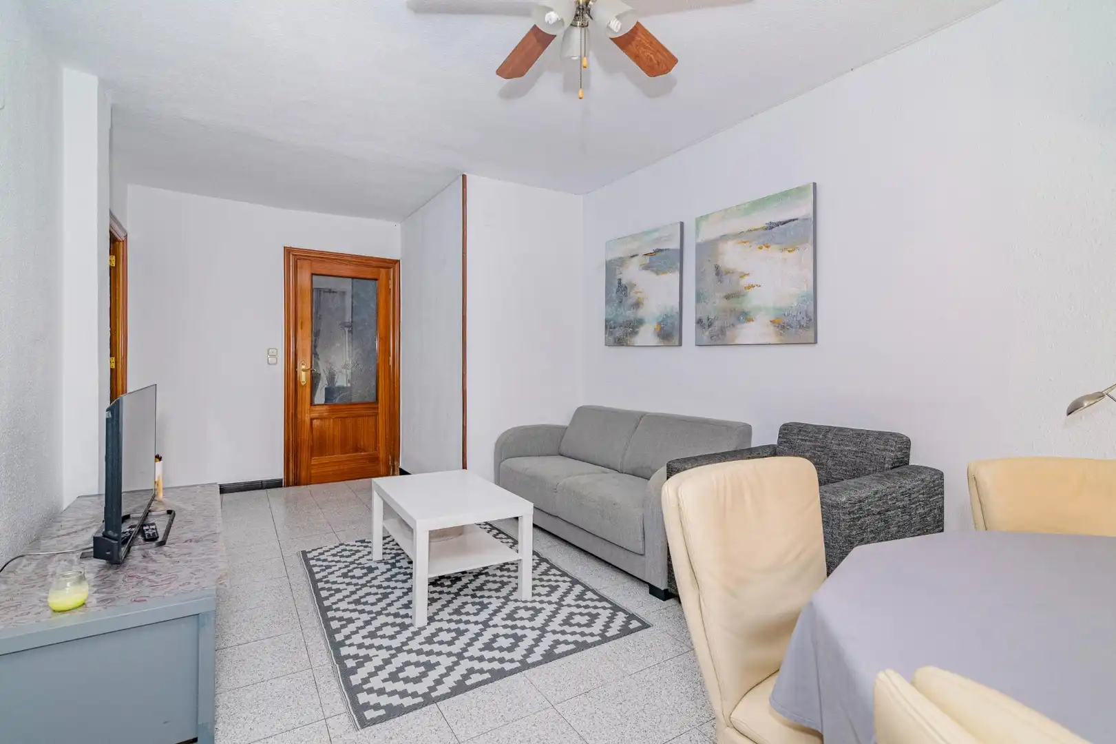 Sala de estar de Piso en venta en Granada con Amueblado