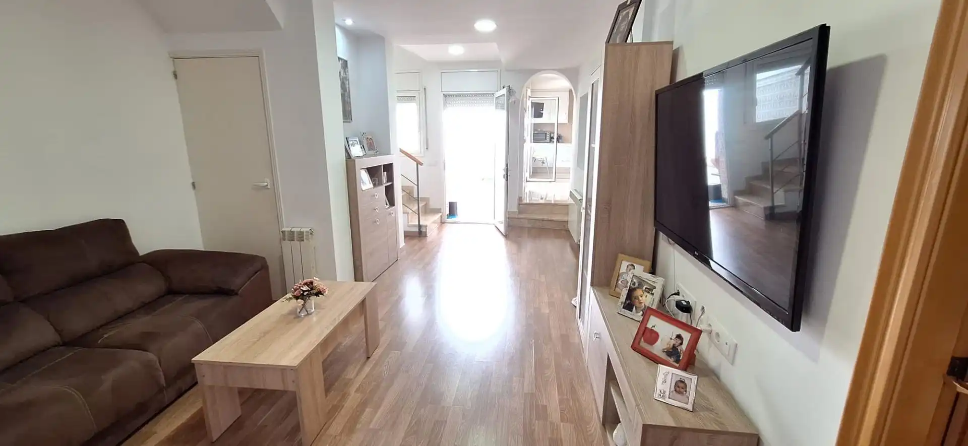Sala d'estar de Casa o xalet en venda en Sabadell amb Calefacció, Terrassa i Traster