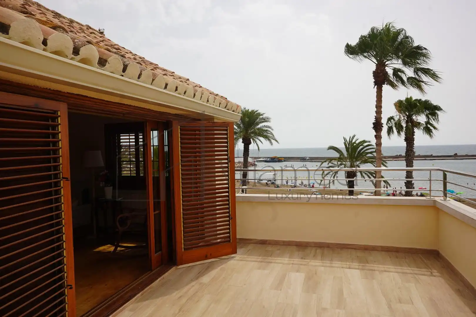 Terraza de Casa o chalet de alquiler en La Pobla de Farnals con Aire acondicionado, Calefacción y Terraza