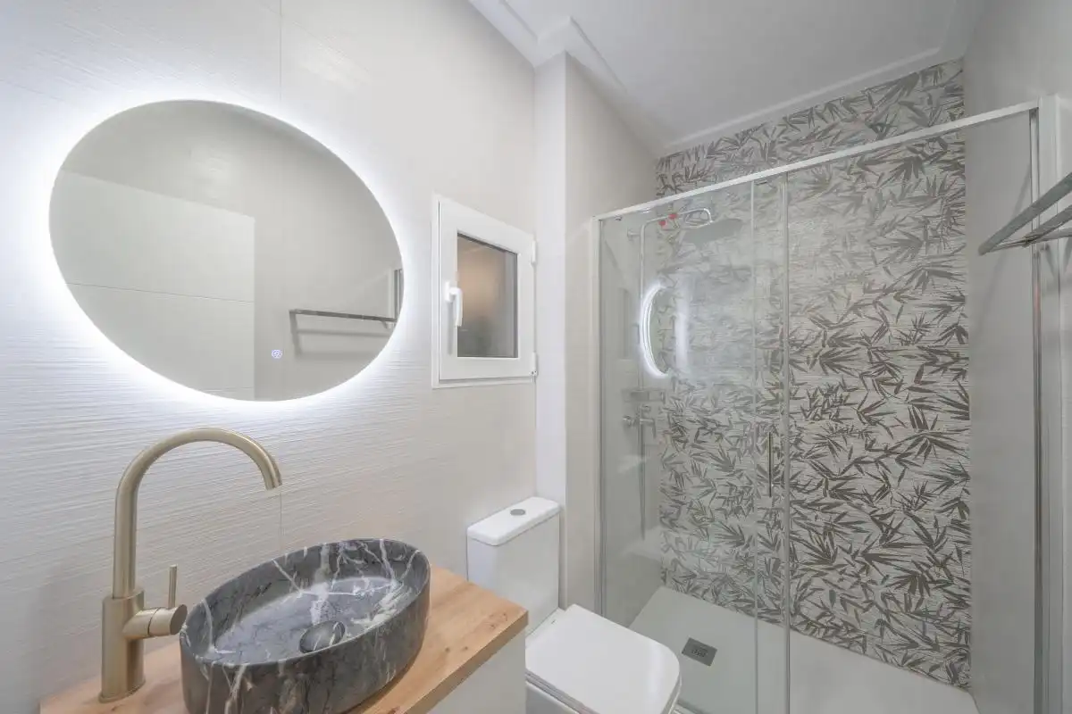 Baño de Planta baja en venta en Santa Pola con Aire acondicionado, Calefacción y Amueblado
