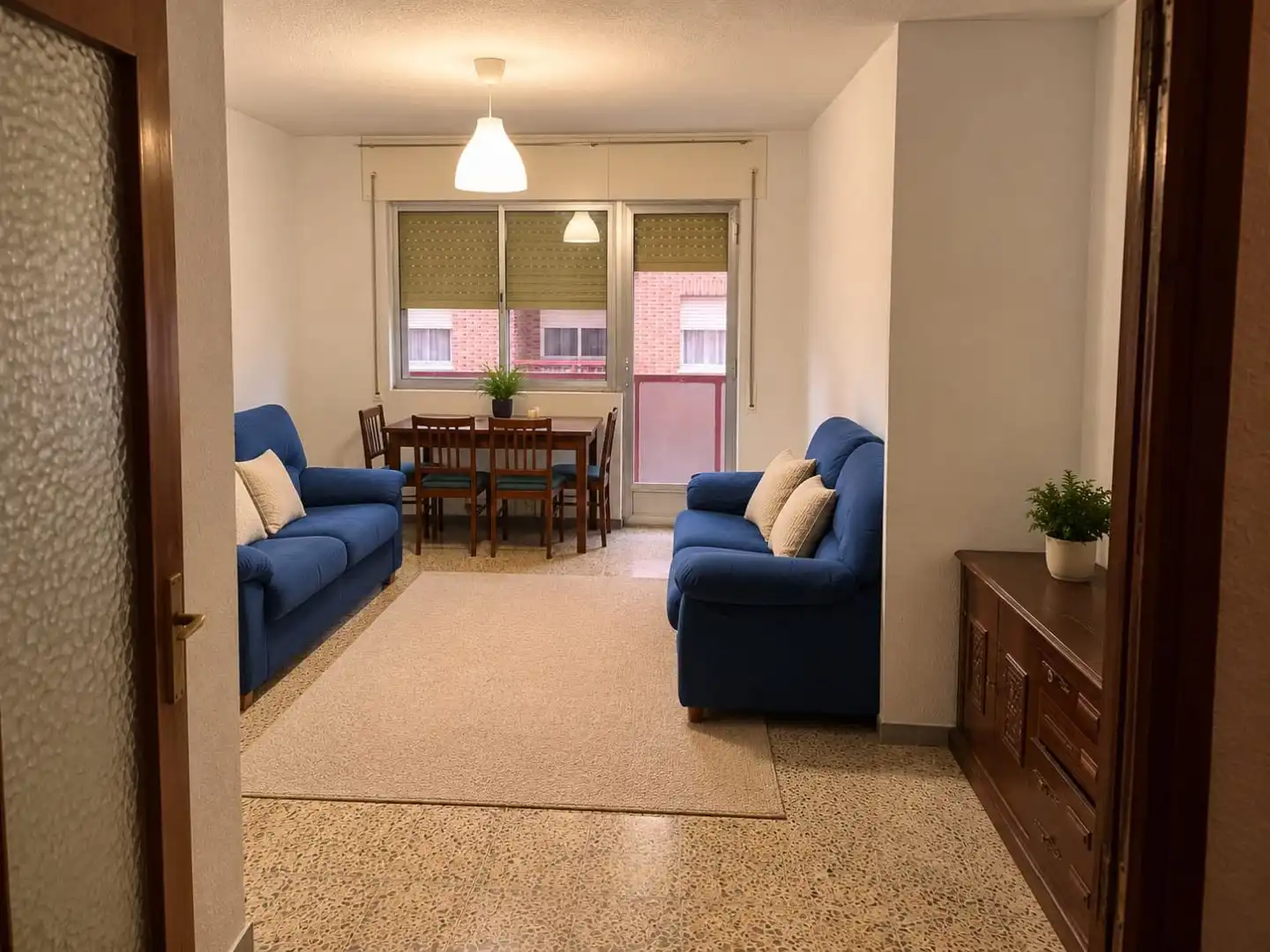 Sala d'estar de Pis en venda en Ávila Capital amb Terrassa