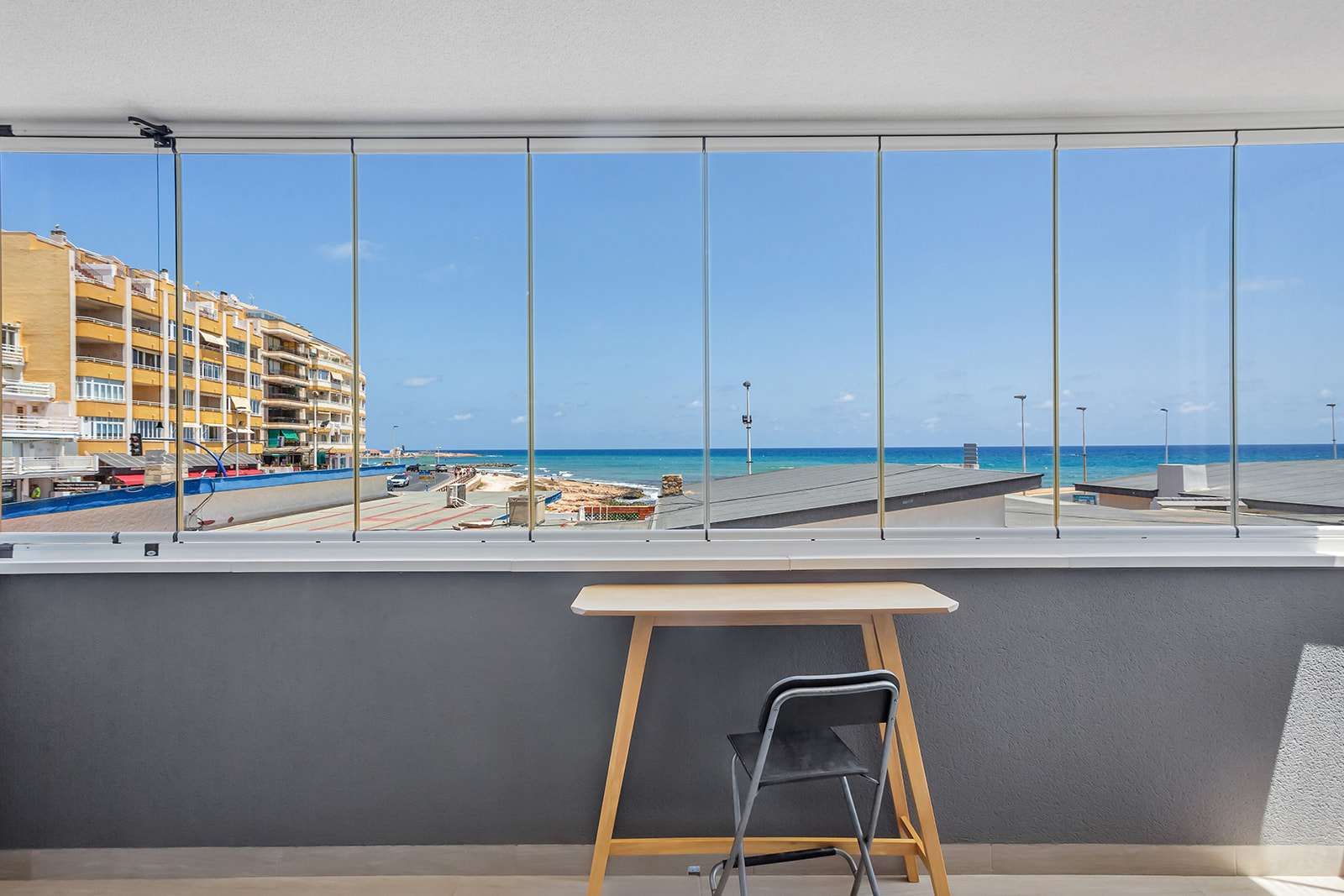 Terrassa de Apartament per a compartir en Torrevieja amb Aire condicionat i Terrassa