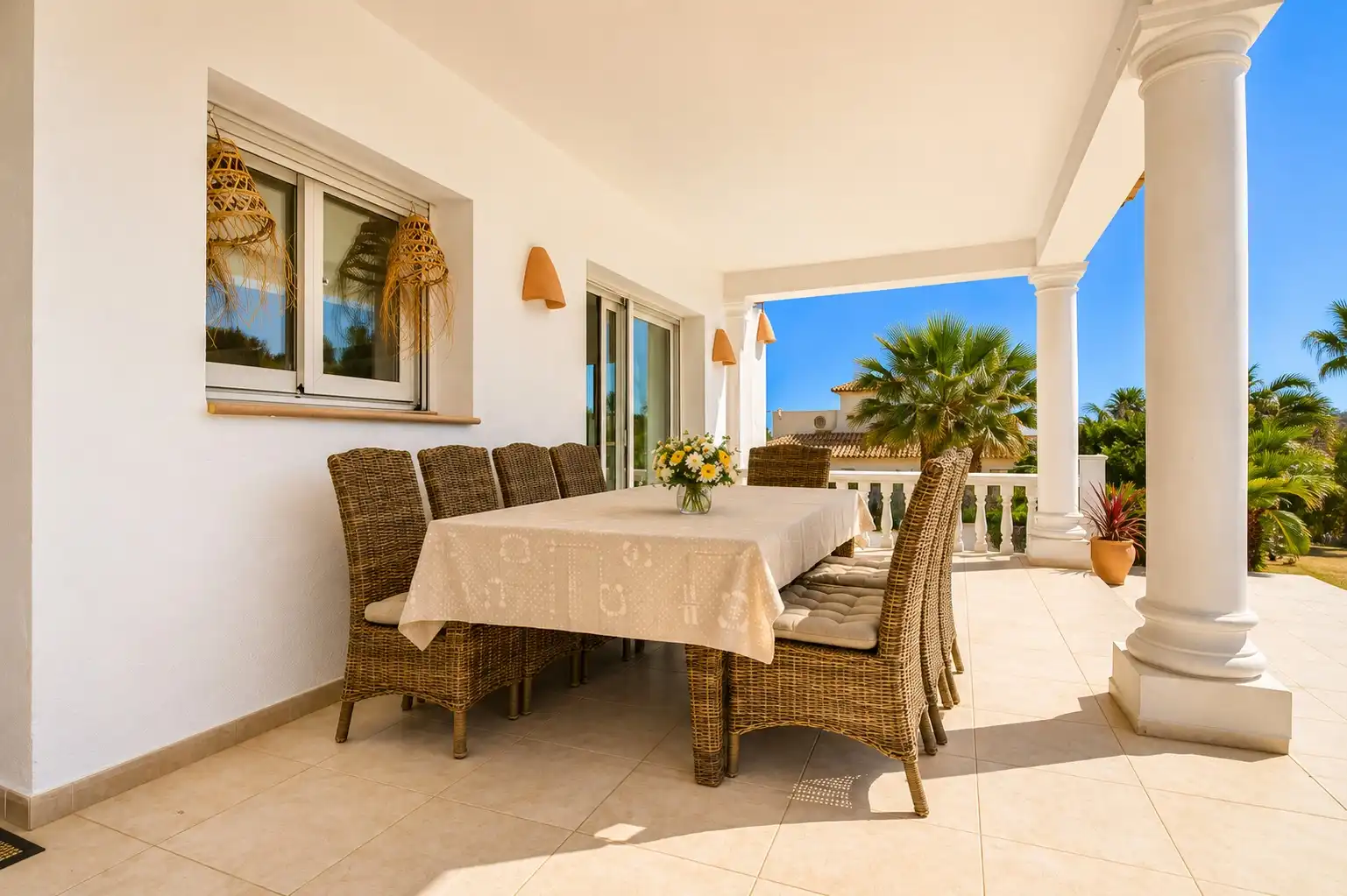 Terrassa de Casa o xalet en venda en Jávea / Xàbia amb Jardí privat