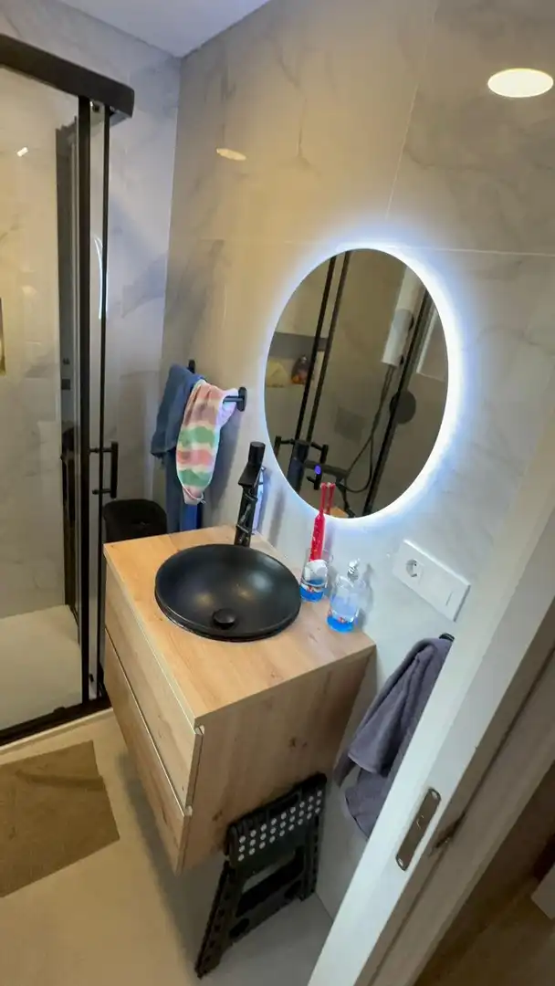 Bathroom of Detached homes for rent in Mutxamel  with Air Conditioner, Private garden and Parquet flooring