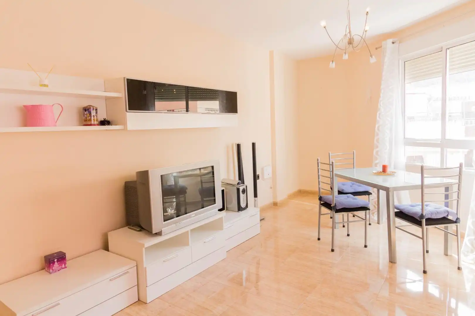 Sala de estar de Piso en venta en Callosa de Segura con Aire acondicionado, Terraza y Balcón