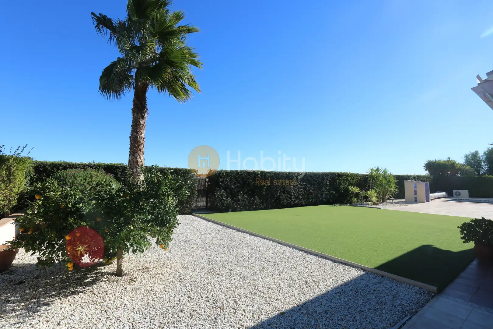 Jardín de Casa o chalet en venta en Fuente Álamo de Murcia con Aire acondicionado, Calefacción y Jardín privado