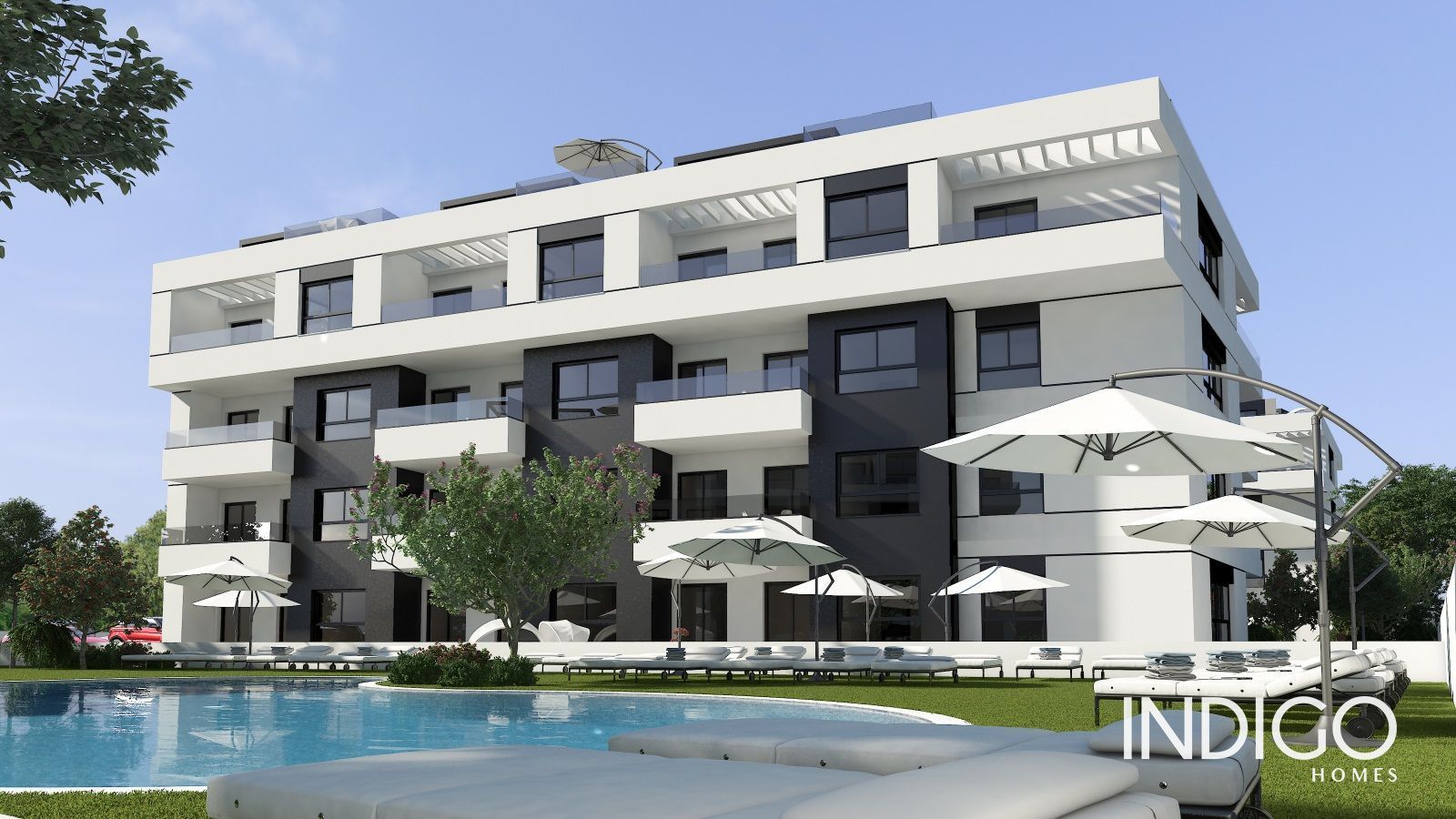 Exterior view of Flat for sale in Orihuela  with Air Conditioner, Heating and Terrace