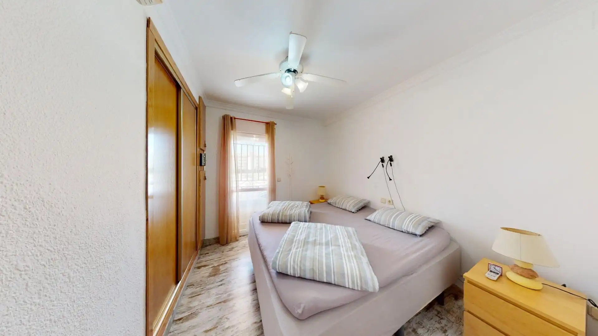 Schlafzimmer von Wohnungen zum Verkauf in L'Alfàs del Pi mit Klimaanlage, Privatgarten und Terrasse