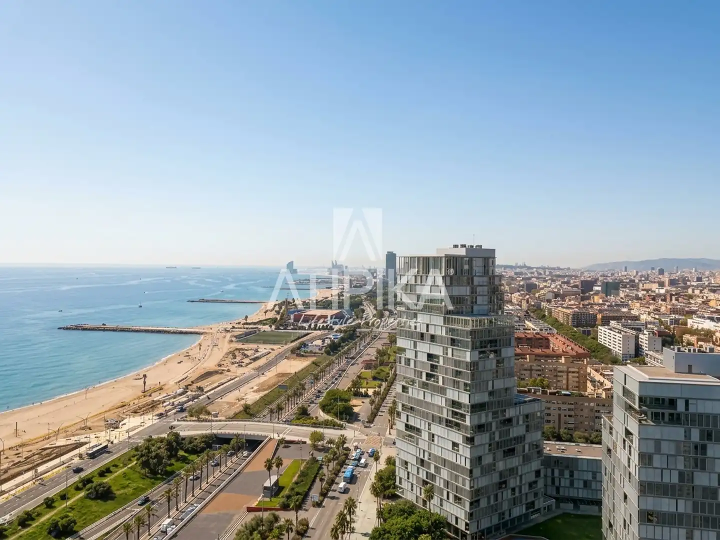 Vista exterior de Àtic de lloguer en Sant Martí
