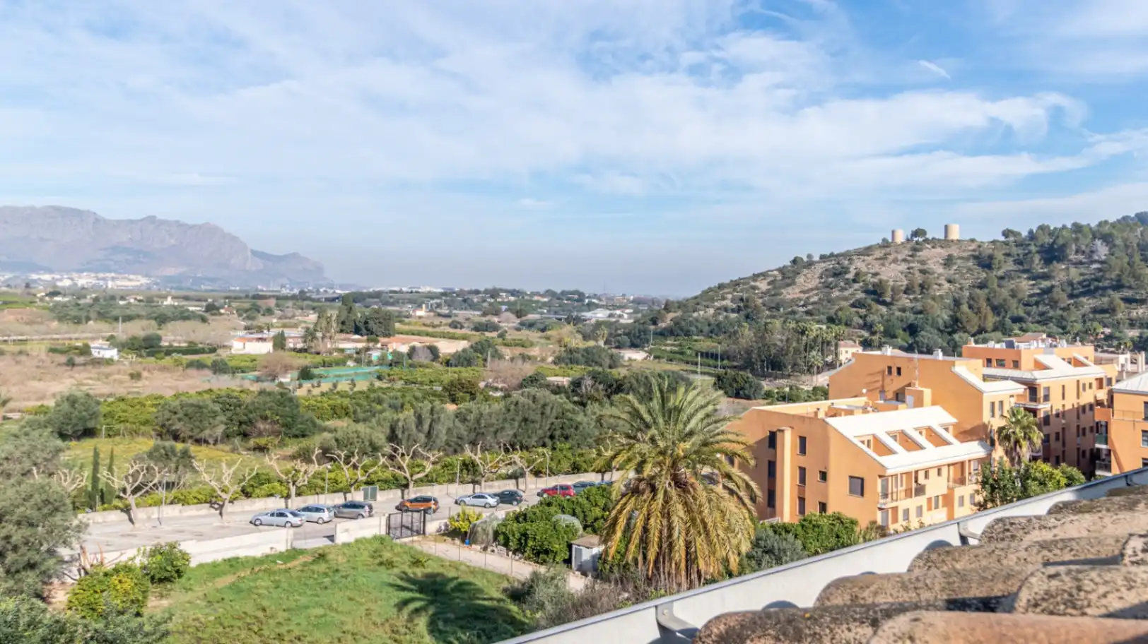 Vista exterior de Ático en venta en Pedreguer con Aire acondicionado, Calefacción y Terraza