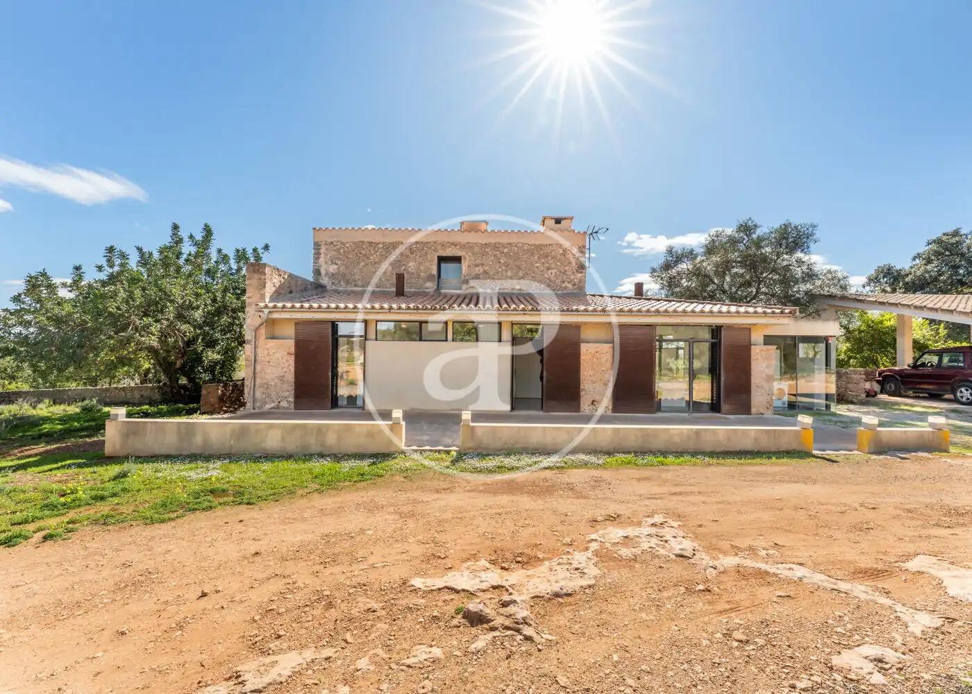 Vista exterior de Casa o xalet en venda en  Palma de Mallorca amb Aire condicionat, Calefacció i Jardí privat
