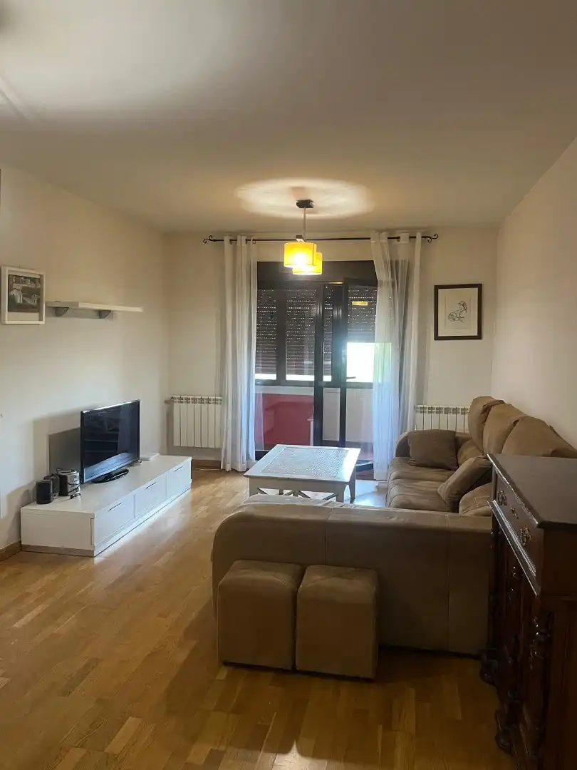 Sala de estar de Piso de alquiler en Ciudad Real con Aire acondicionado, Calefacción y Trastero