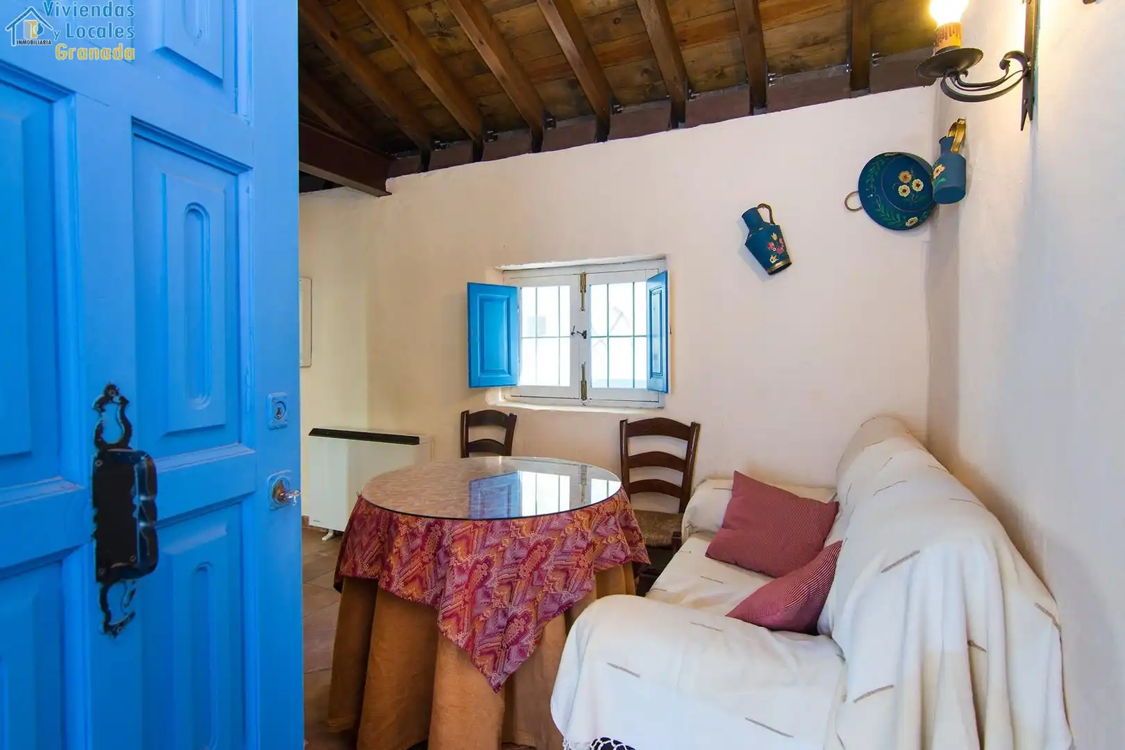 Sala de estar de Casa o chalet en venta en Huétor Tájar con Calefacción, Jardín privado y Terraza