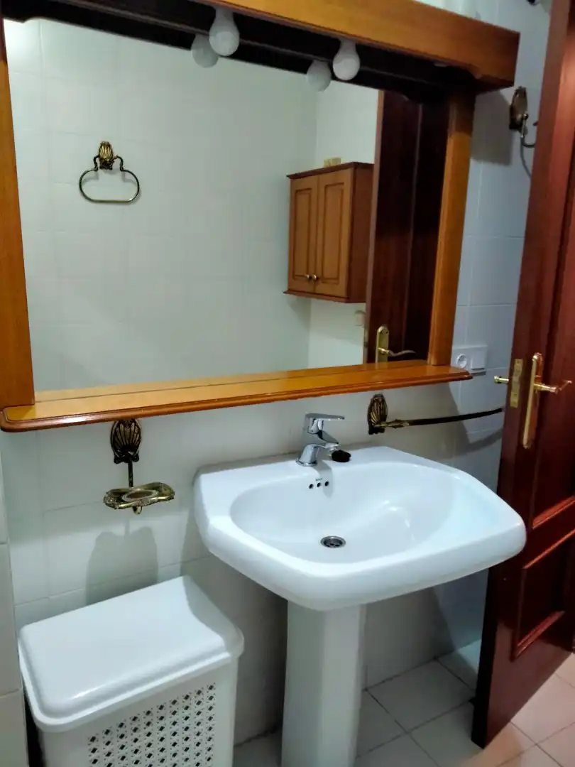 Baño de Apartamento de alquiler en Albacete con Aire acondicionado y Amueblado