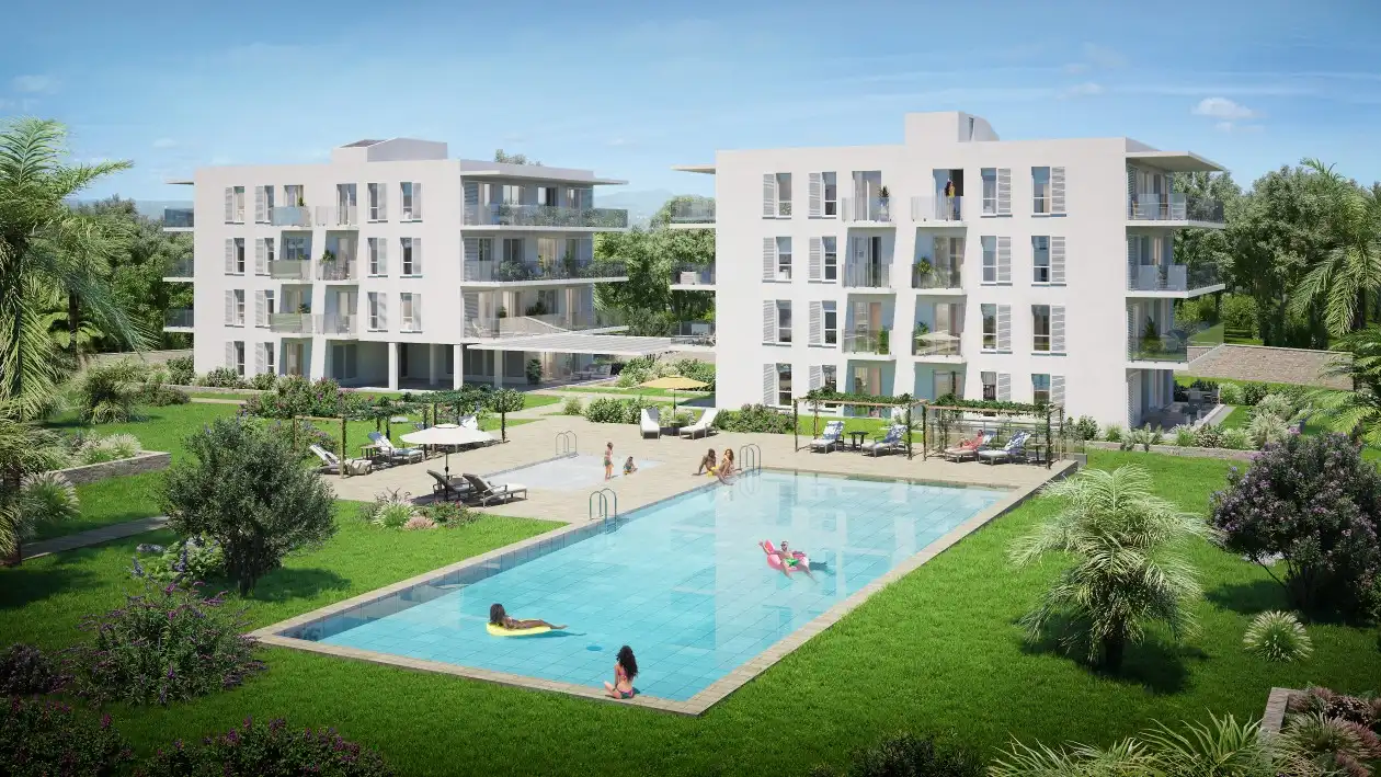 Schwimmbecken von Wohnungen zum Verkauf in Santanyí