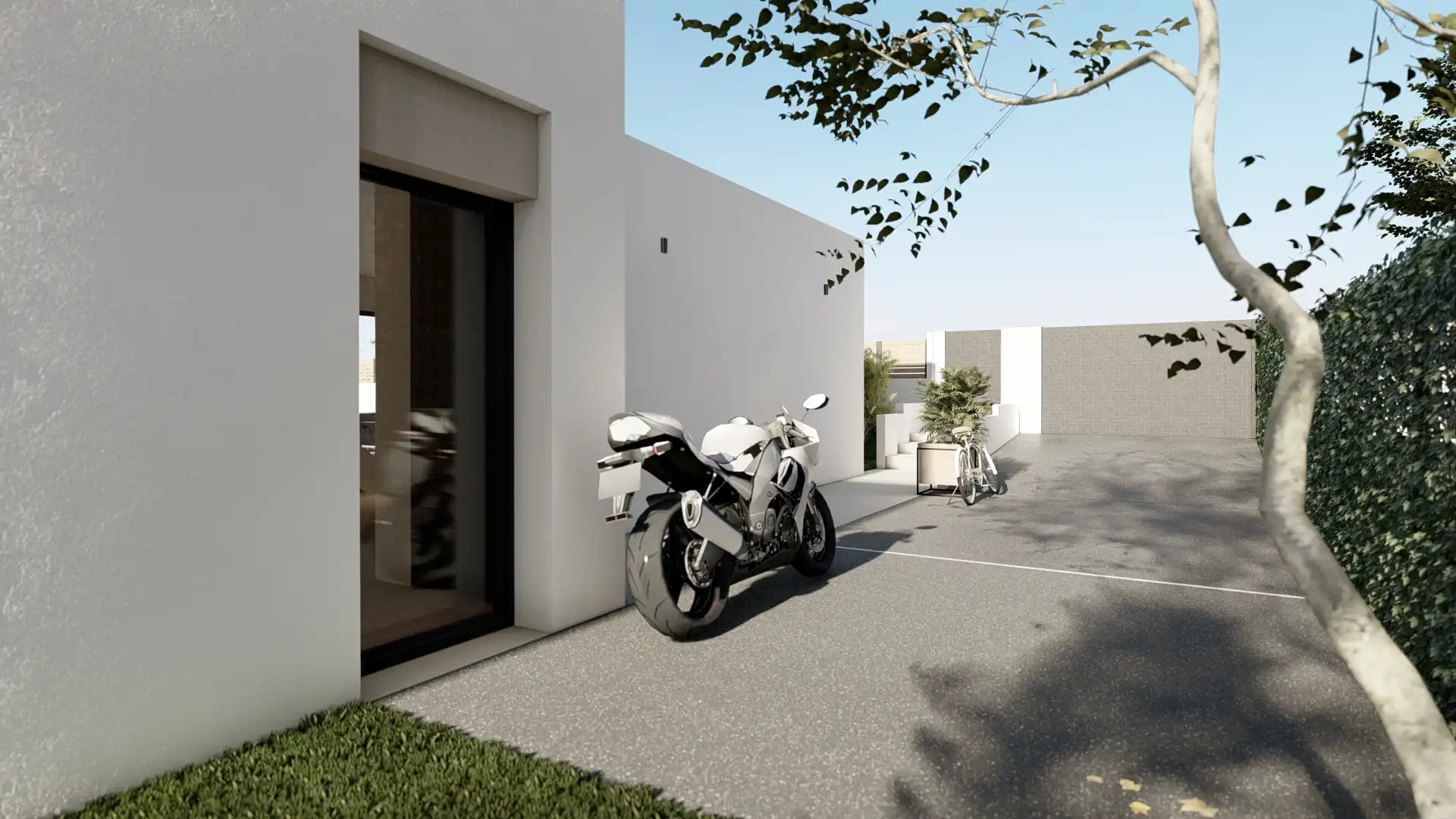 Exterior view of Houses for sale in Caldes de Malavella  with Air Conditioner, Private garden and Parquet flooring