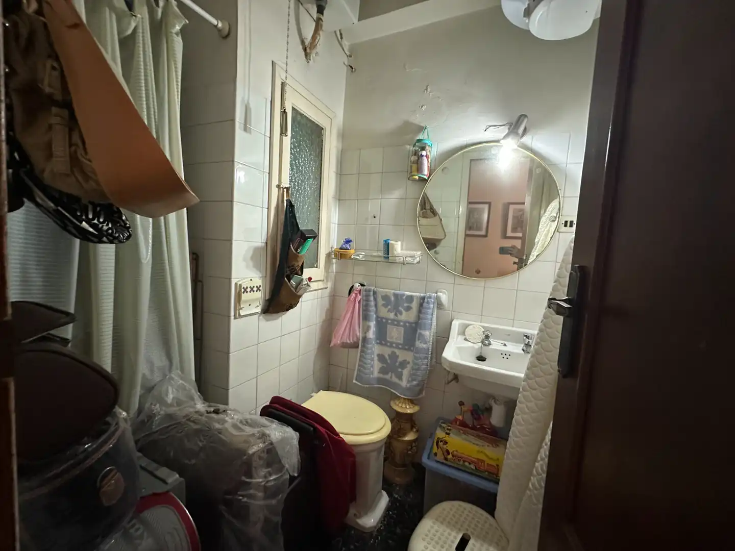 Badezimmer von Wohnung zum Verkauf in Castellón de la Plana / Castelló de la Plana mit Klimaanlage und Balkon