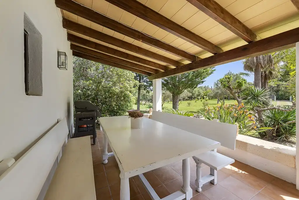 Terrassa de Finca rústica en venda en Pollença amb Aire condicionat, Jardí privat i Terrassa