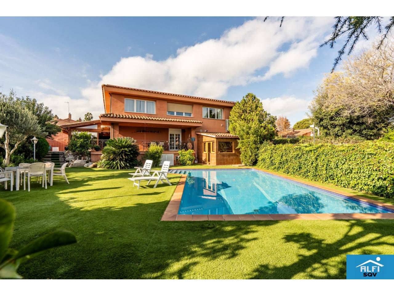 Jardí de Casa o xalet en venda en Sant Quirze del Vallès amb Aire condicionat, Calefacció i Jardí privat