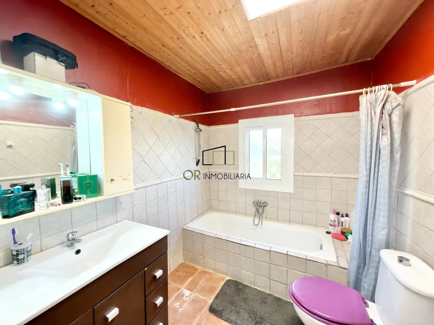 Bany de Casa o xalet en venda en Pontons amb Jardí privat, Terrassa i Traster