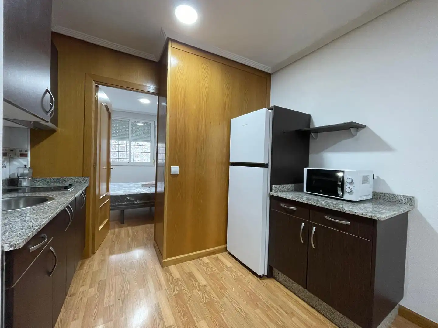 Küche von Wohnung zur Miete in Ponferrada mit Möbliert und Balkon