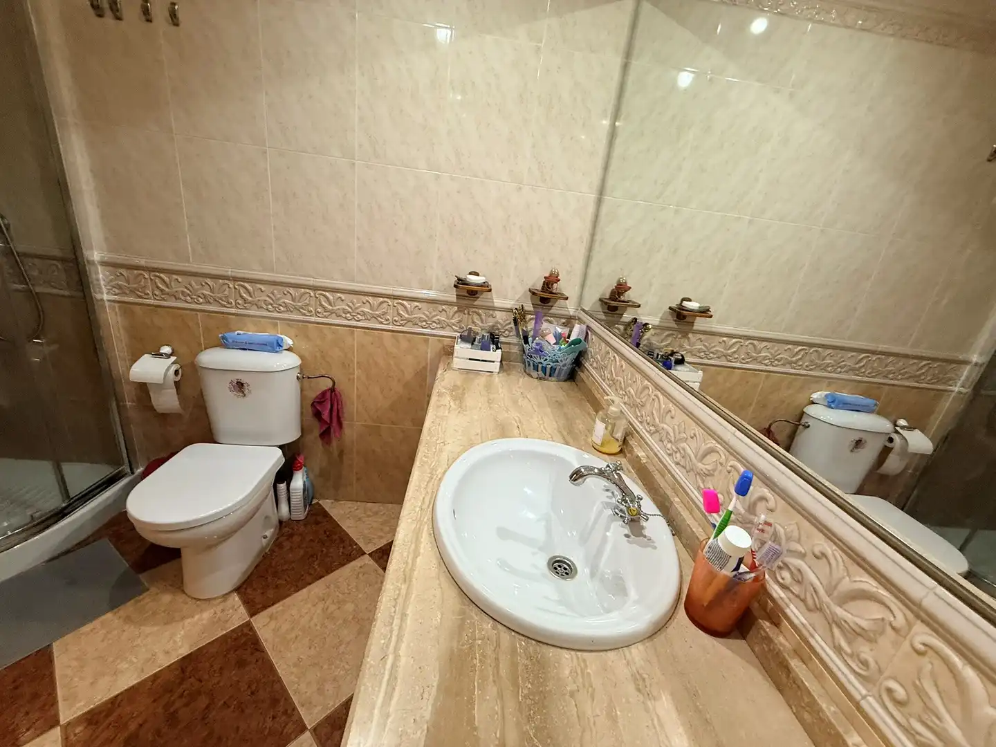 Baño de Casa adosada en venta en Huelva con Aire acondicionado y Calefacción