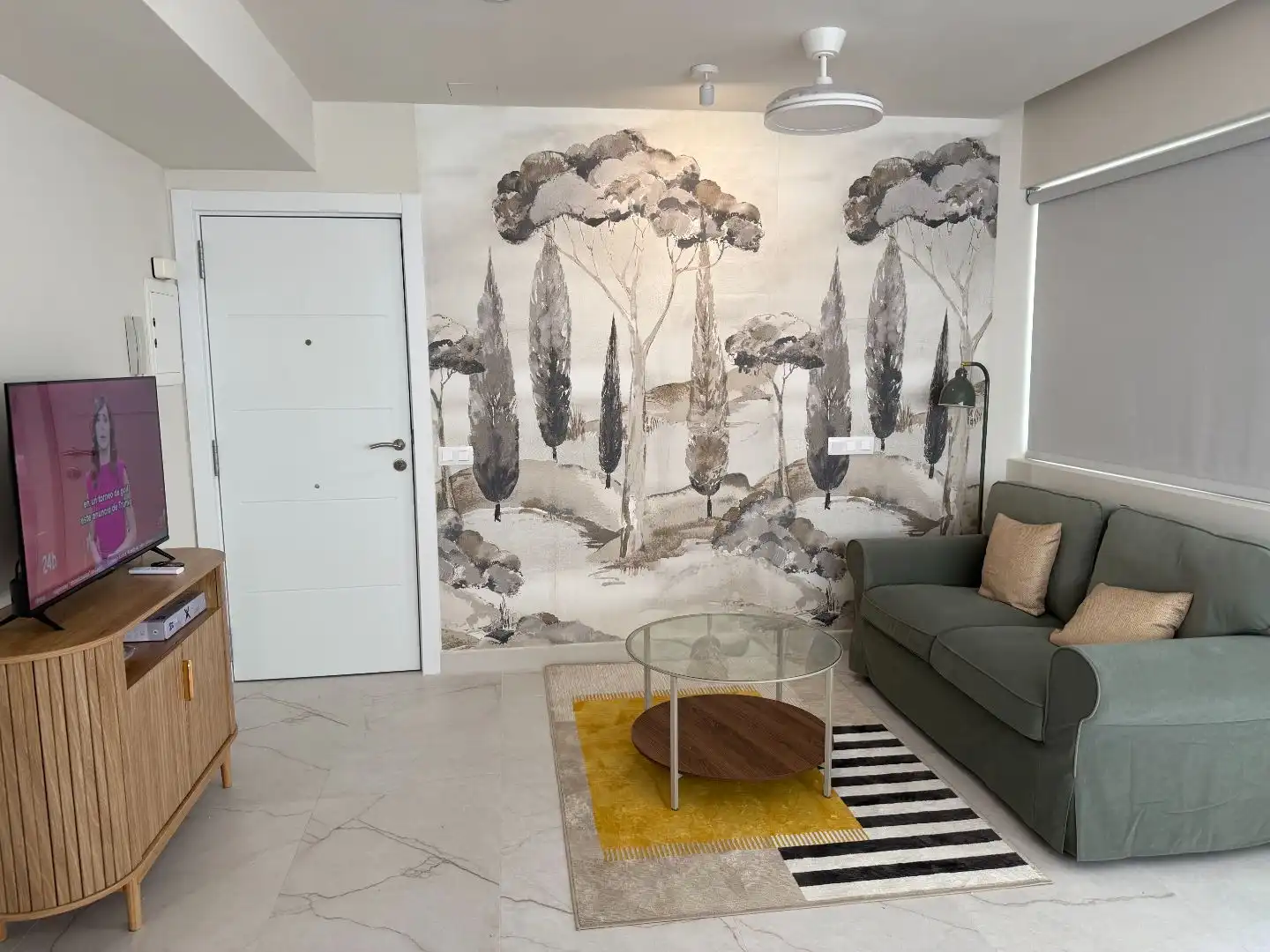 Sala d'estar de Apartament de lloguer en Puerto de la Cruz amb Terrassa i Balcó