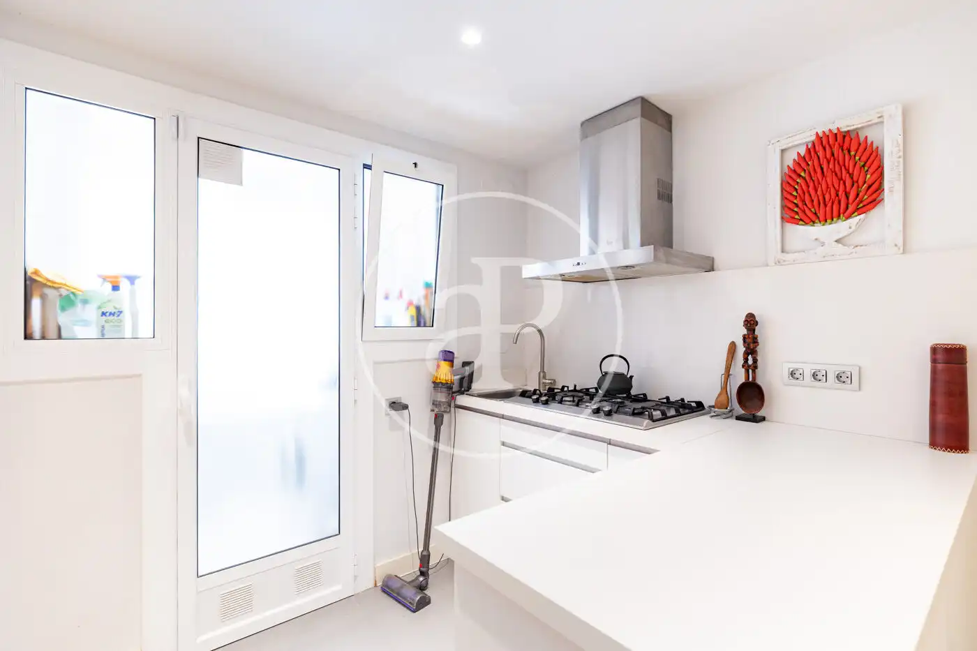 Cocina de Piso en venta en Barcelona con Aire acondicionado, Calefacción y Terraza