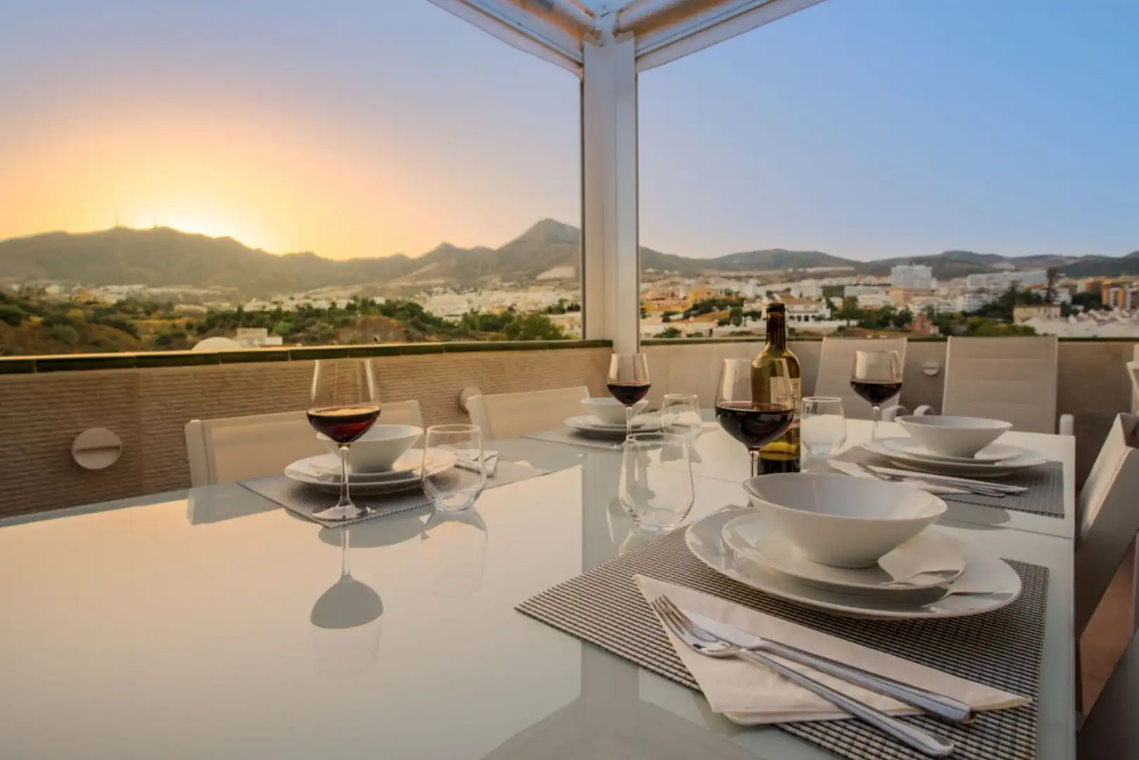 Dining room of Attic for sale in Benalmádena  with Air Conditioner, Heating and Terrace