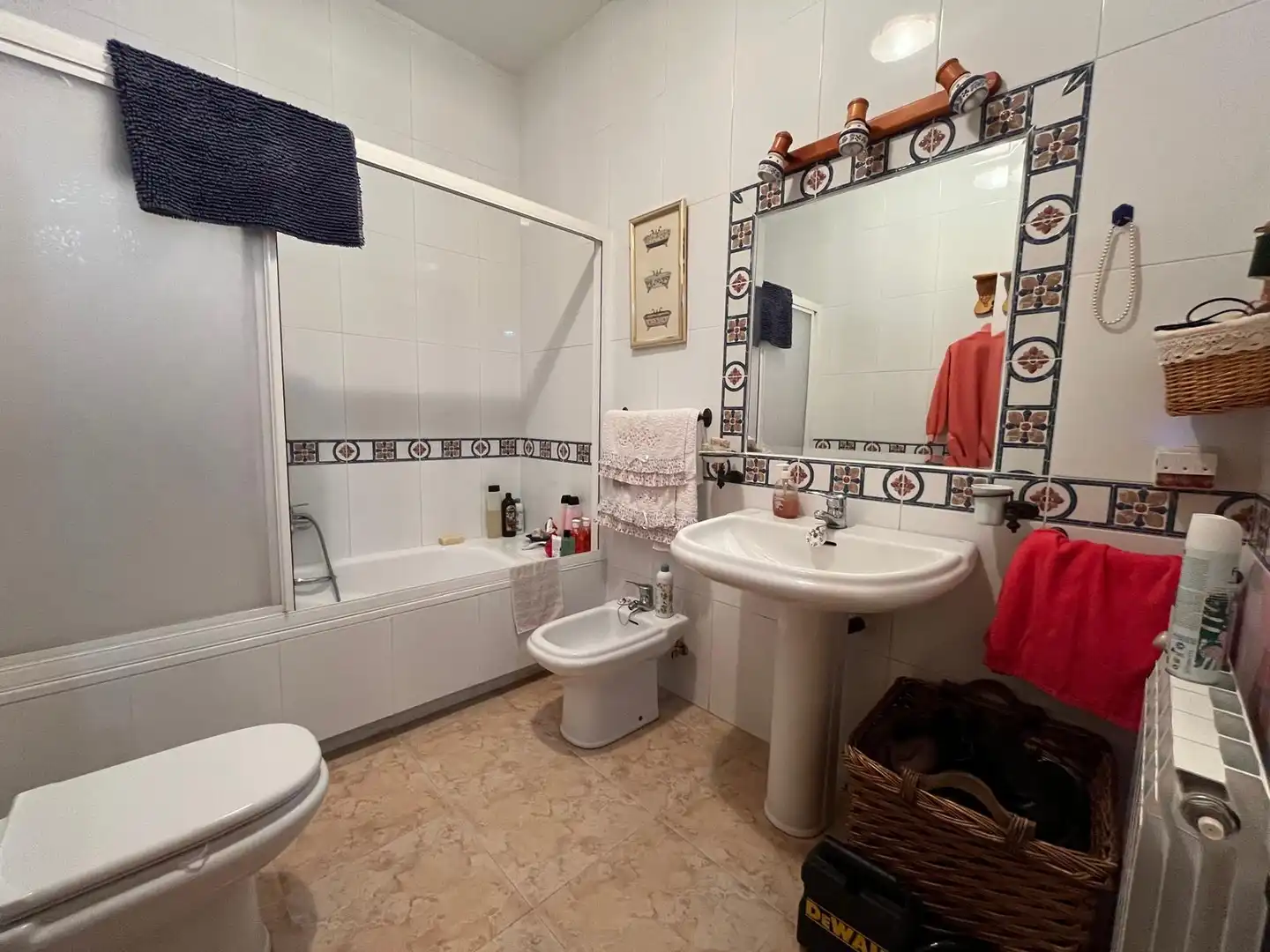 Baño de Casa o chalet en venta en Arenas de San Juan  con Aire acondicionado, Calefacción y Terraza