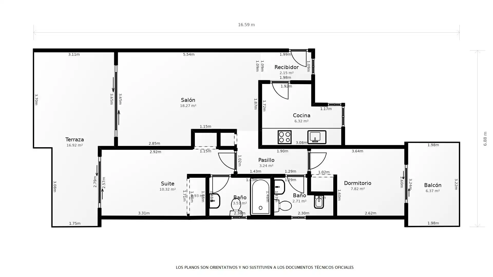 Apartments for sale in San Javier  with Terrace and Community pool