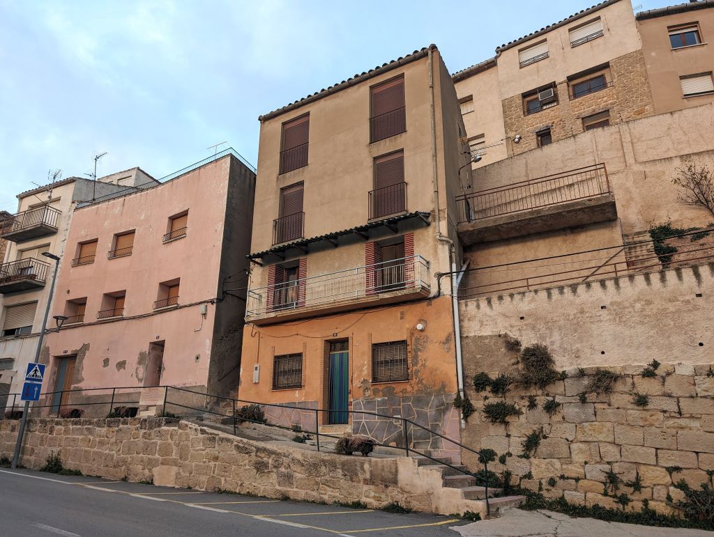 Exterior view of Flat for sale in Horta de Sant Joan  with Balcony