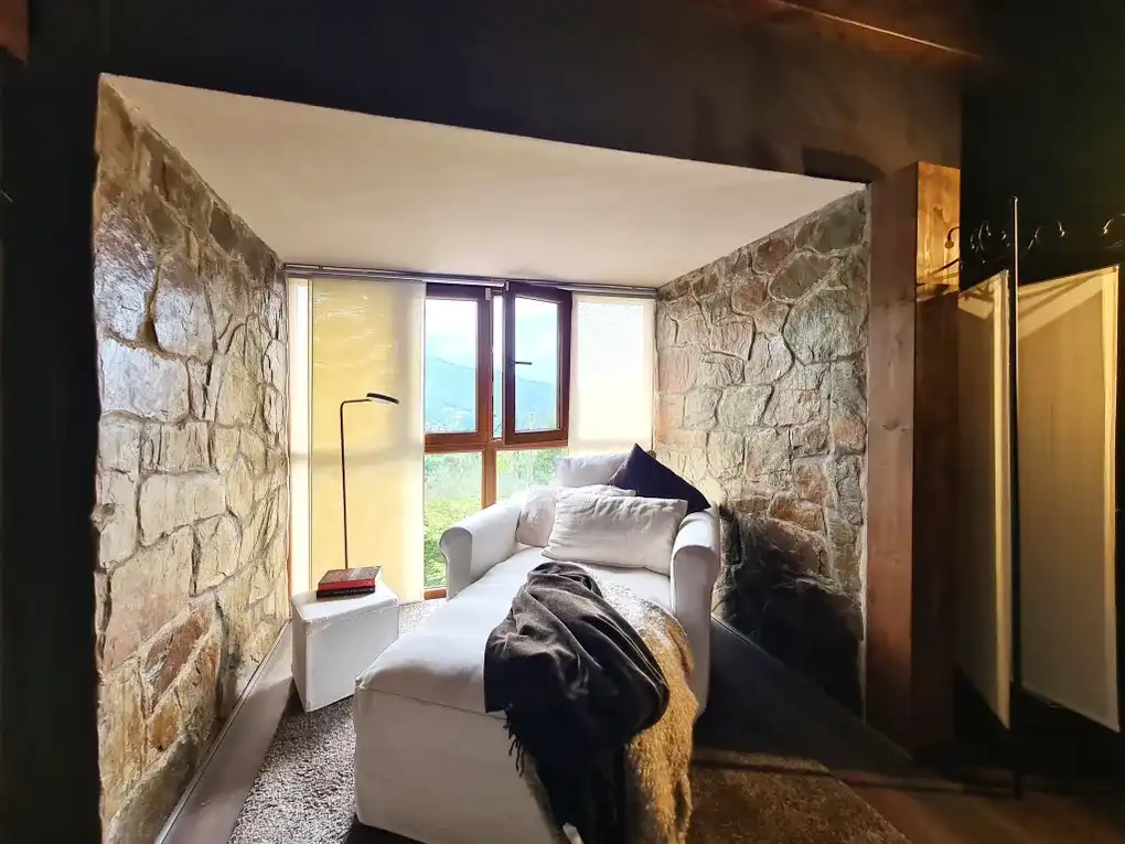 Sala de estar de Casa o chalet en venta en Pravia con Calefacción, Jardín privado y Terraza
