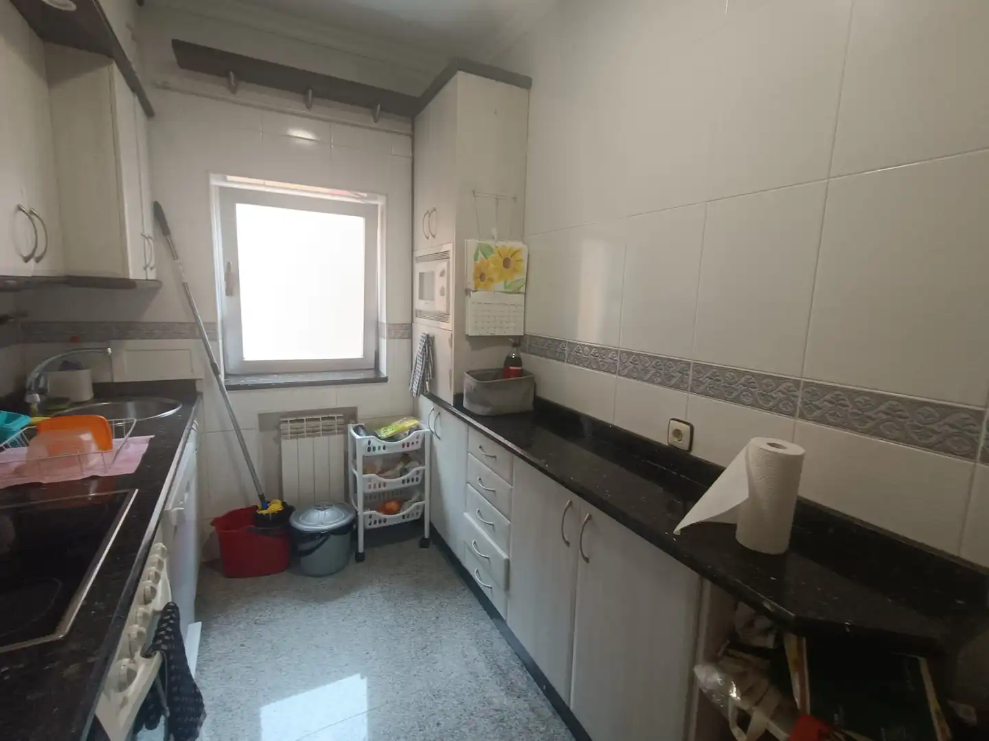 Kitchen of Flat for rent in Salamanca  with Heating, Parquet flooring and Furnished