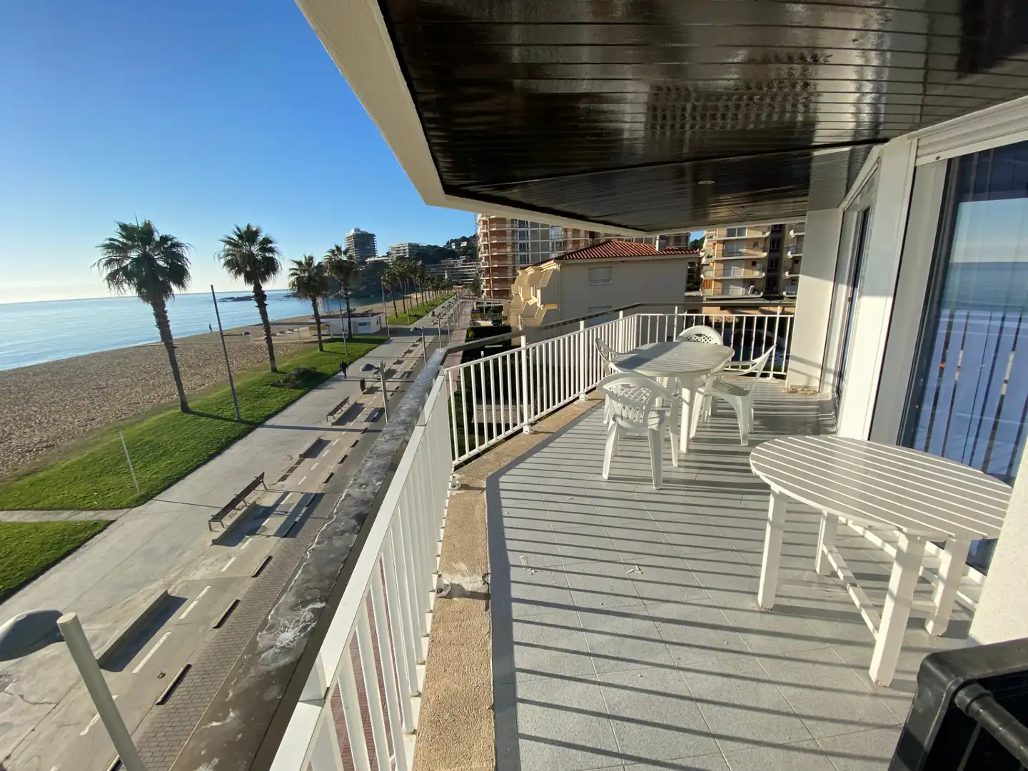 Terraza de Apartamento en venta en Calonge i Sant Antoni con Terraza, Amueblado y Horno