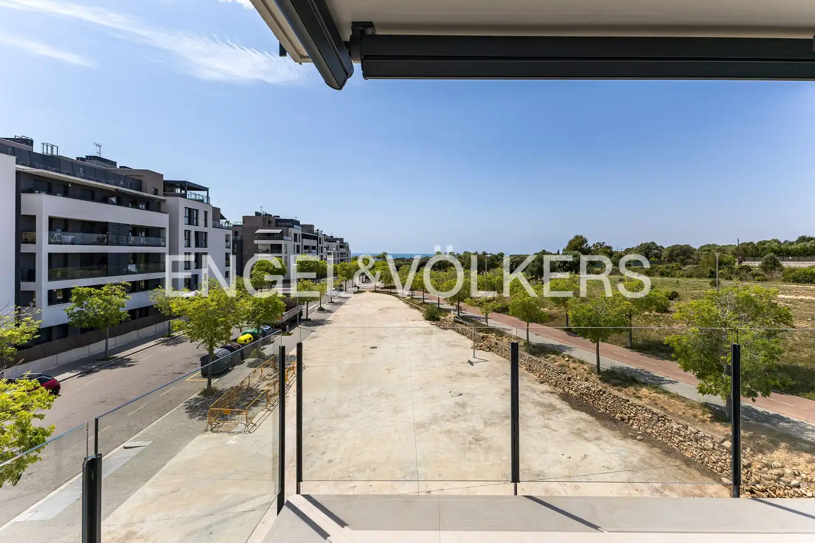 Terrace of Flat for rent in Vilanova i la Geltrú  with Air Conditioner, Heating and Terrace