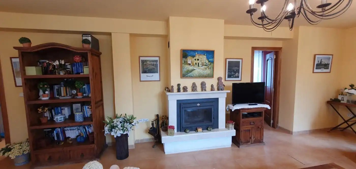 Sala d'estar de Casa o xalet en venda en Cullera amb Aire condicionat, Calefacció i Jardí privat
