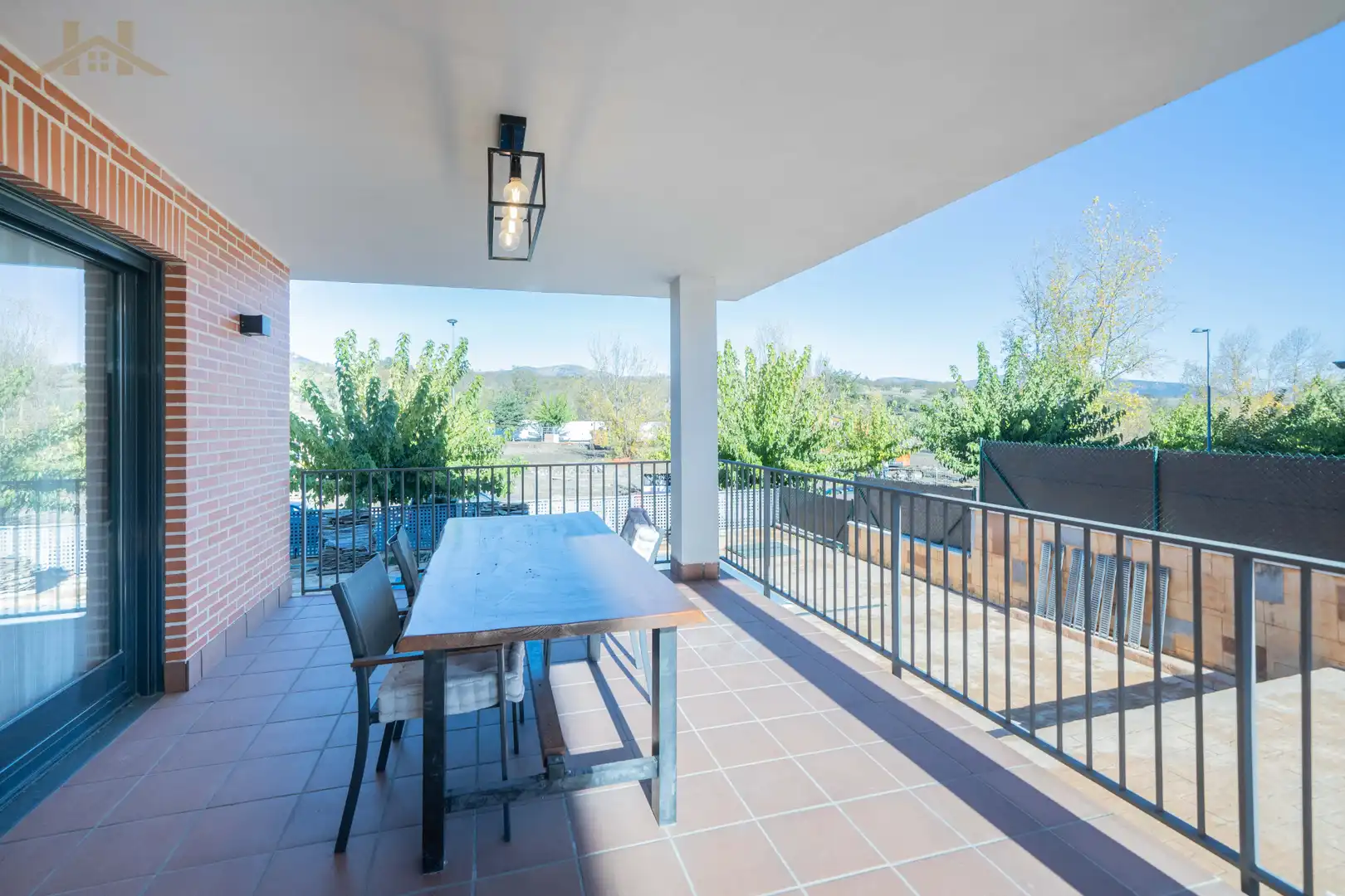Terraza de Casa o chalet en venta en Miraflores de la Sierra con Aire acondicionado, Calefacción y Jardín privado