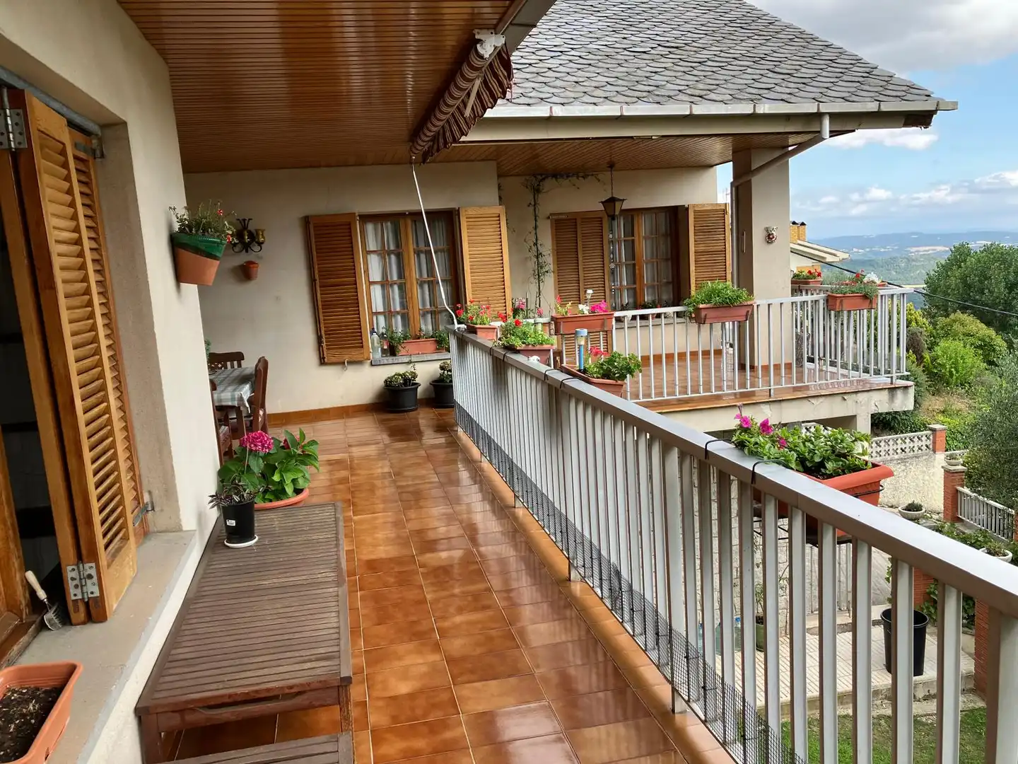 Terraza de Casa o chalet en venta en Berga con Amueblado