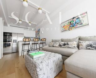 Living room of Flat for sale in  Madrid Capital  with Air Conditioner