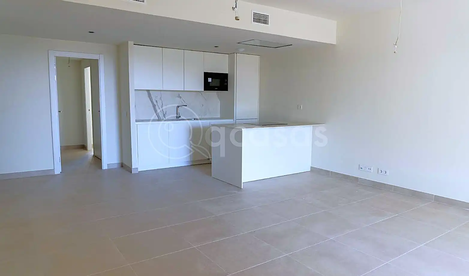 Cocina de Apartamento en venta en Benalmádena con Terraza, Horno y Lavadora