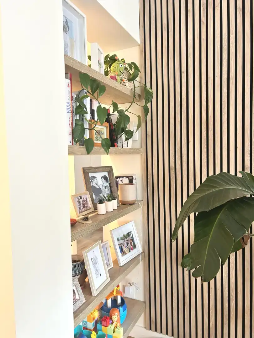 Sala de estar de Piso en venta en Santurtzi  con Calefacción, Parquet y Amueblado