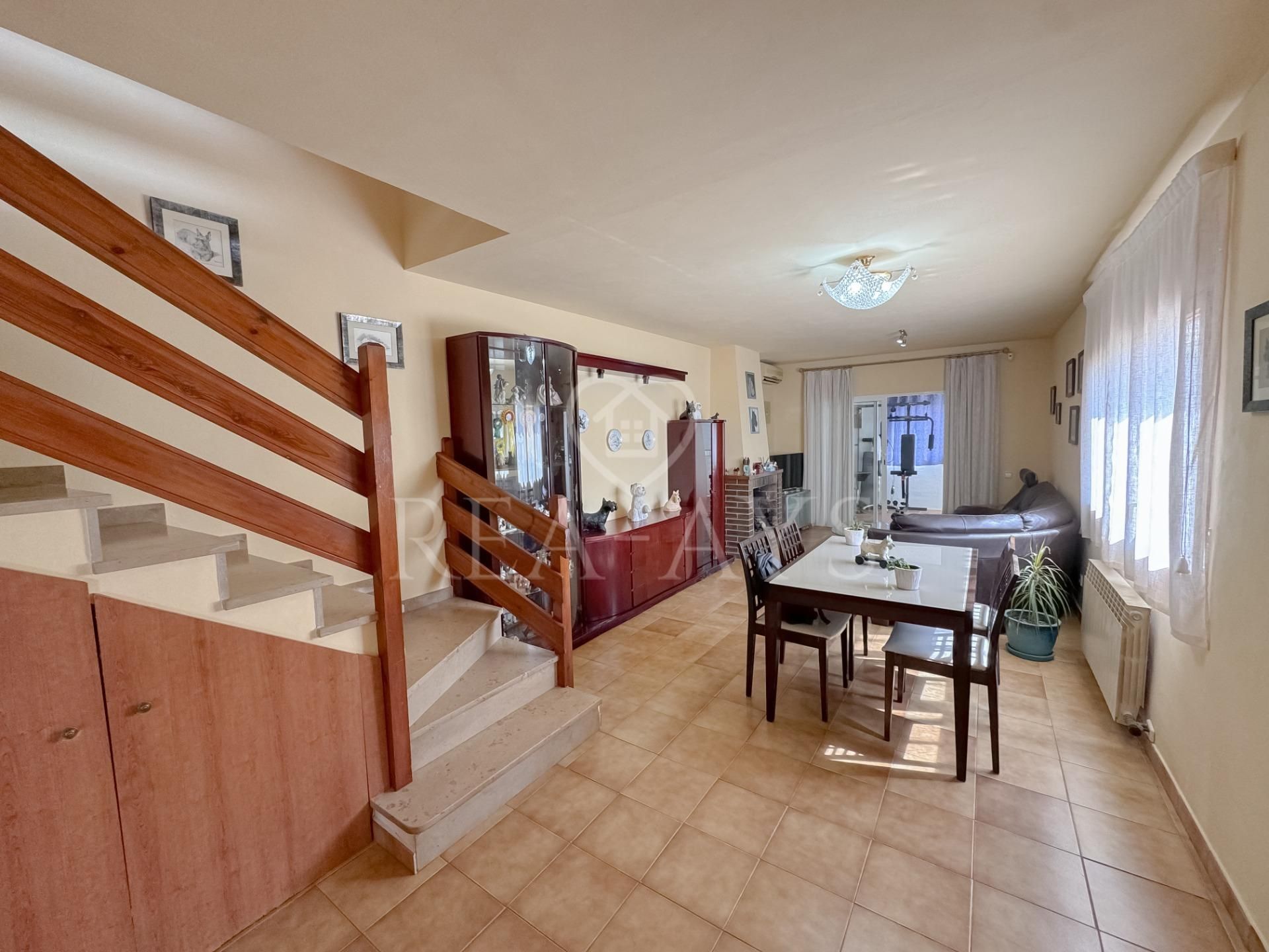 Living room of House or chalet for sale in Vallirana  with Air Conditioner, Heating and Private garden