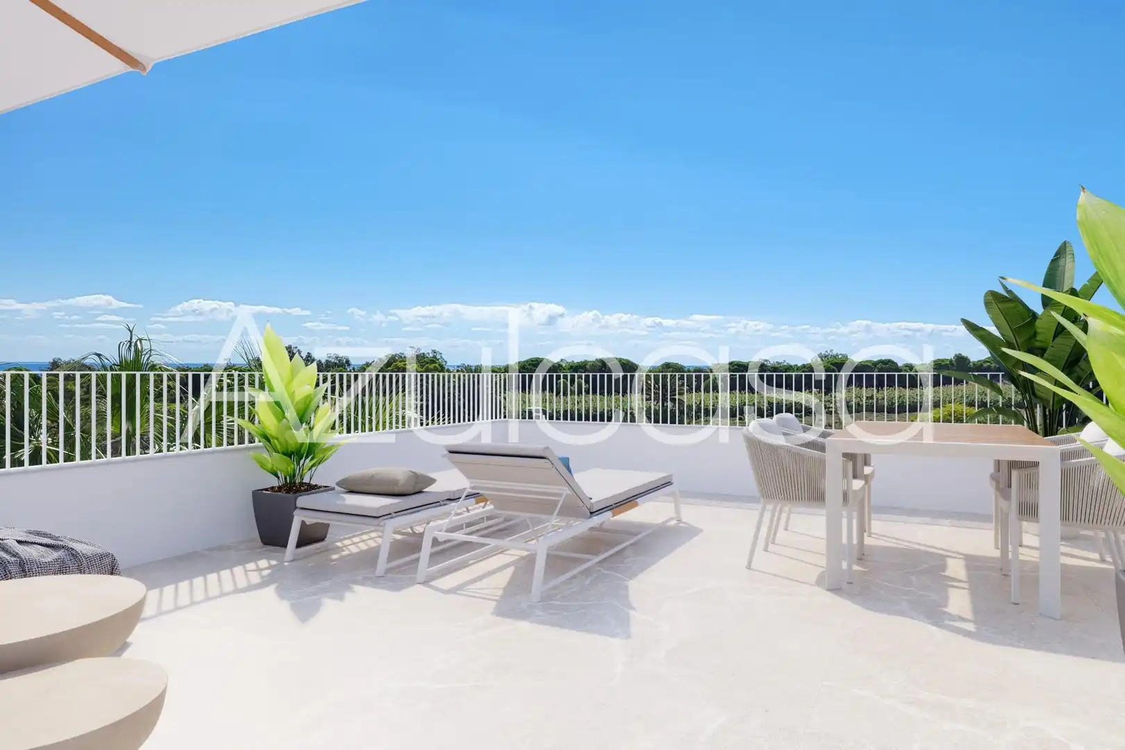 Terraza de Casa o chalet en venta en Elche / Elx con Aire acondicionado, Jardín privado y Terraza