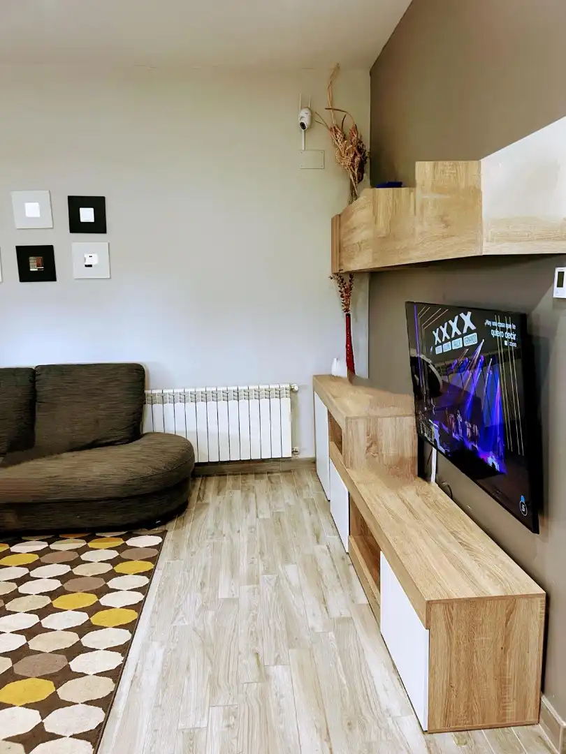 Sala d'estar de Casa o xalet en venda en Villanueva de Duero amb Calefacció, Jardí privat i Terrassa