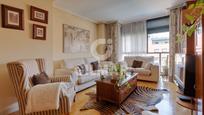 Living room of Flat for sale in  Madrid Capital  with Air Conditioner, Heating and Private garden