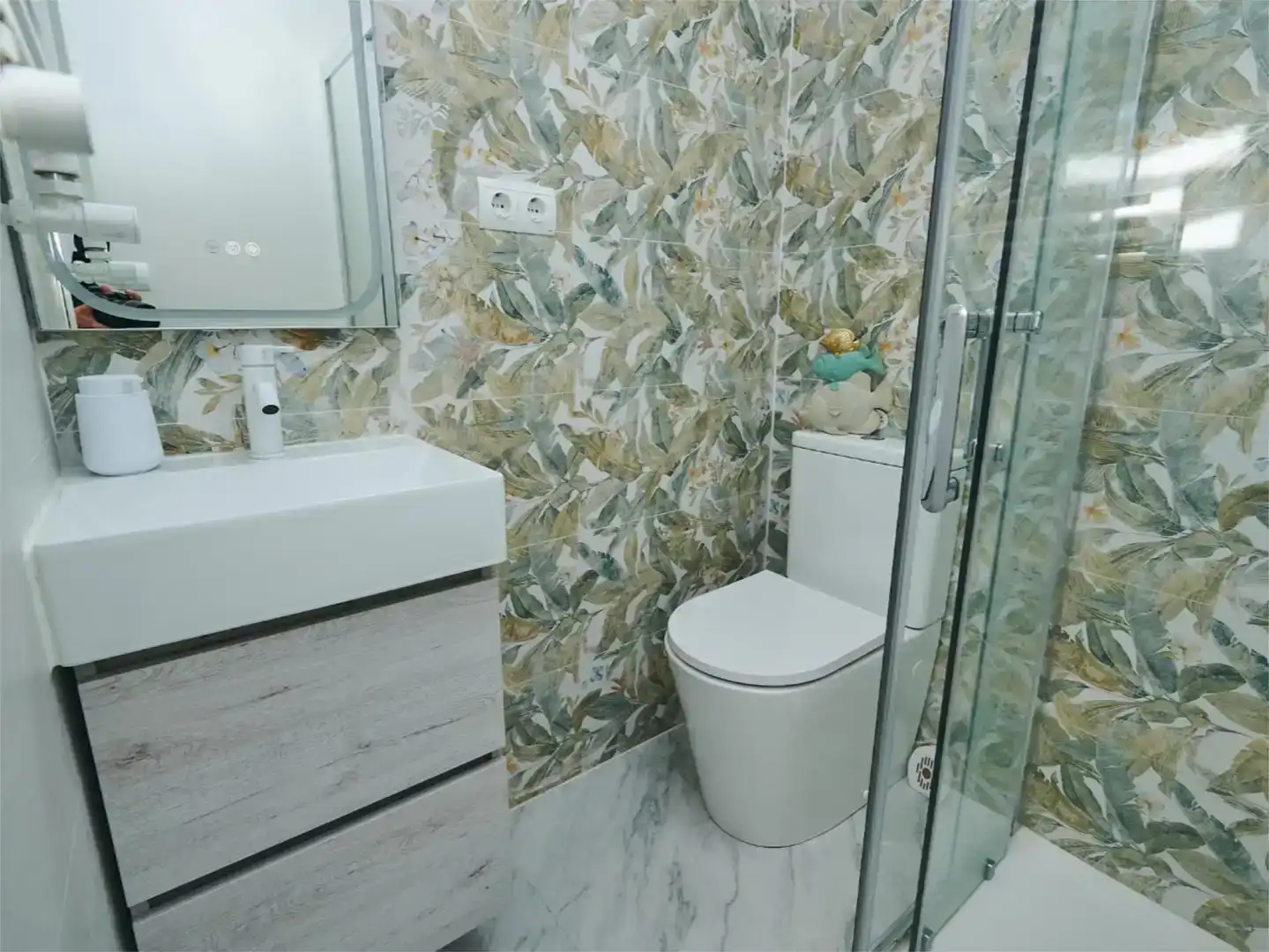 Badezimmer von Wohnung zur Miete in Paracuellos de Jarama mit Möbliert
