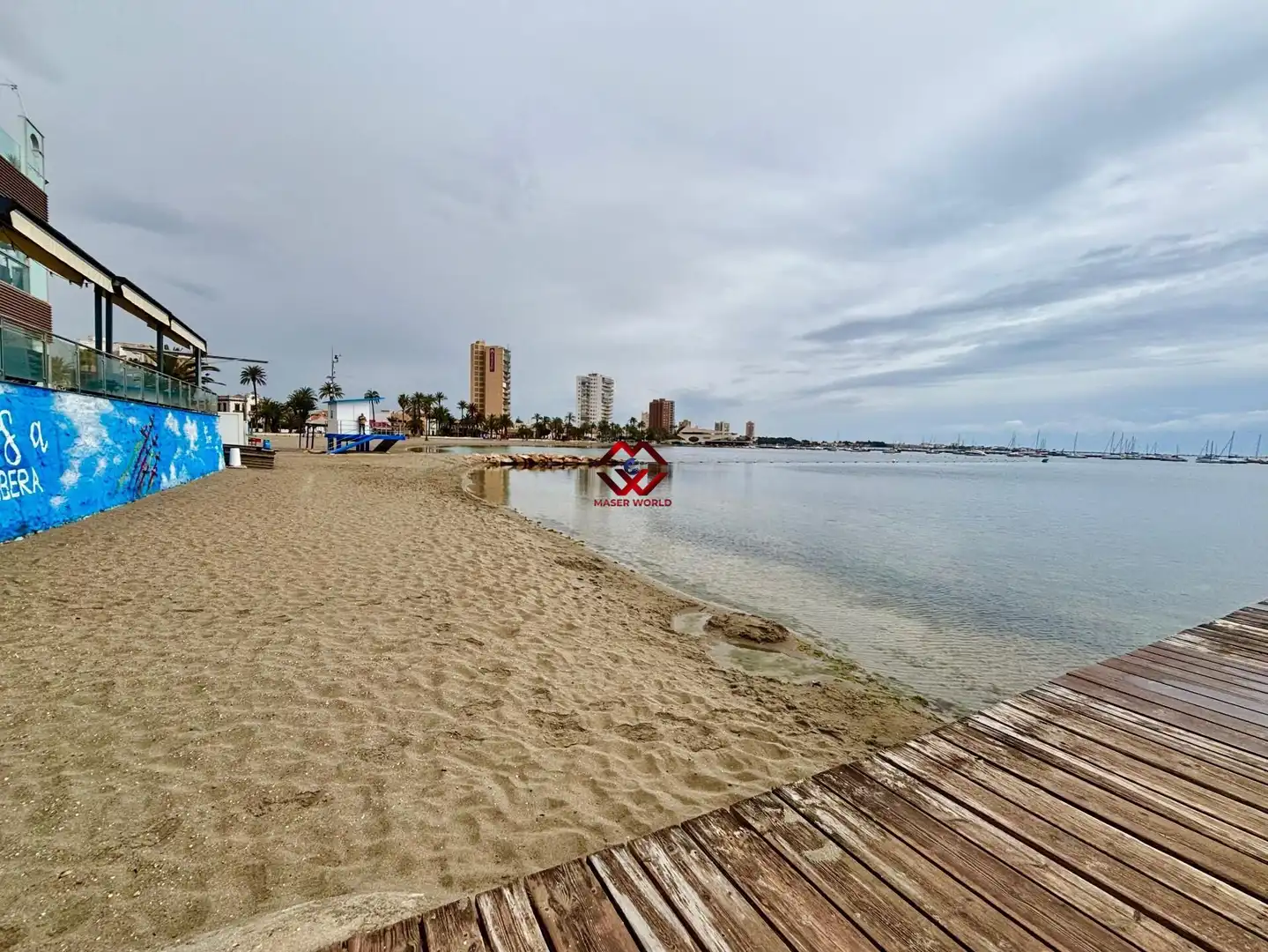 Parking of Apartments for sale in San Javier  with Air Conditioner, Storage room and Furnished