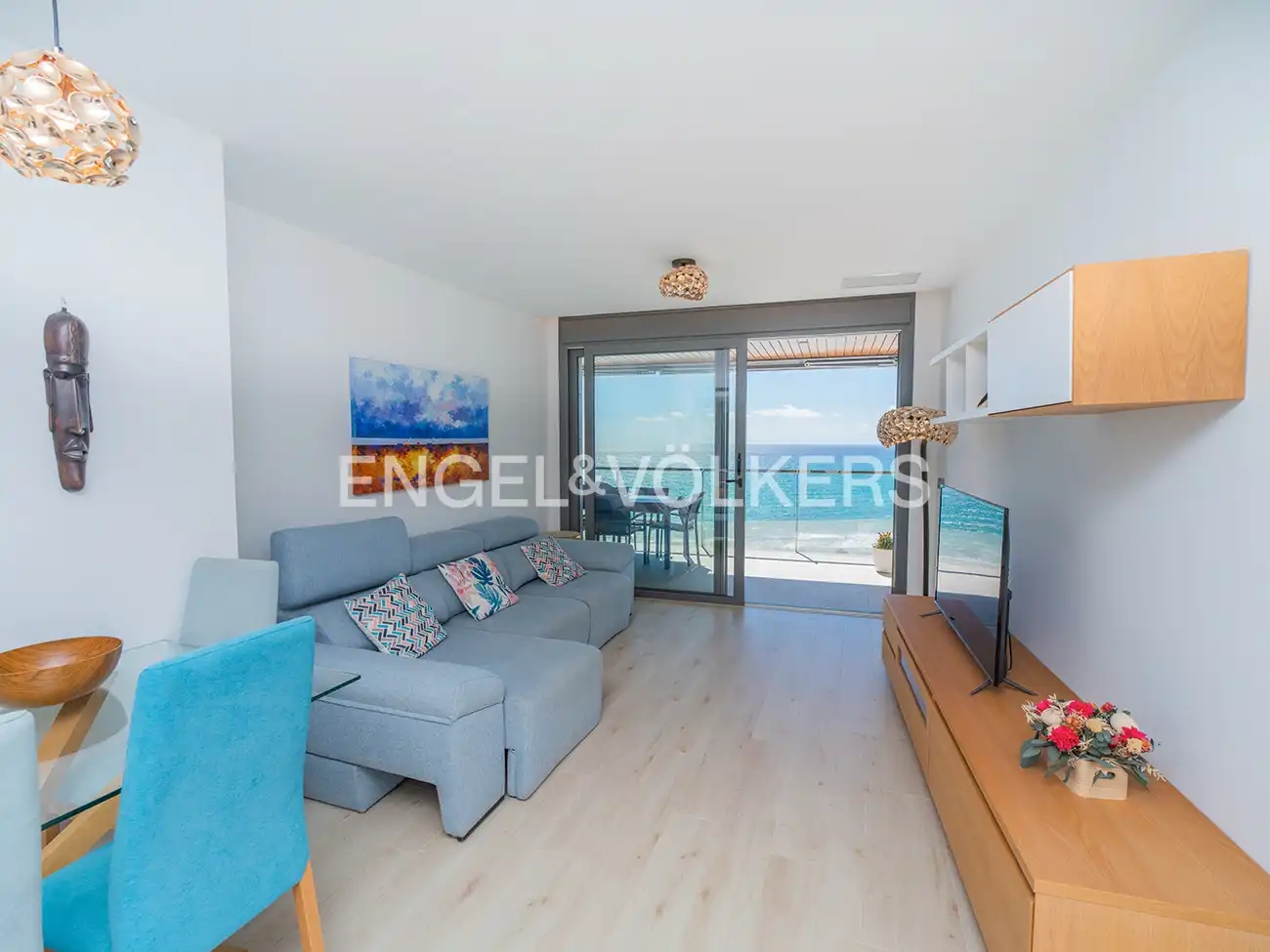 Living room of Flat for rent in Alicante / Alacant  with Air Conditioner, Terrace and Furnished
